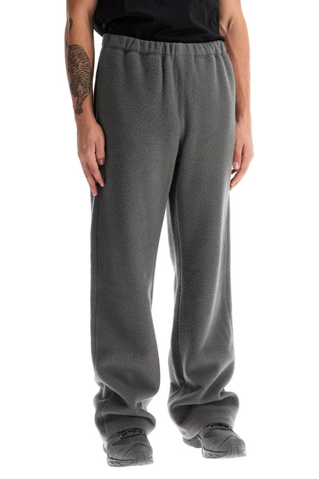 RIER Men's Relaxed Wool Fleece Joggers for Warmth - Size M