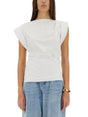 ISABEL MARANT Cotton T-Shirt with Elegant Design - Size S