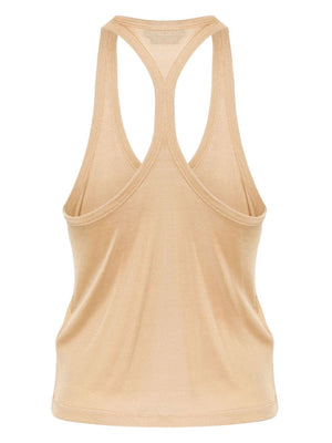 TOM FORD Luxurious Gold-Tone Silk Tank Top for Women