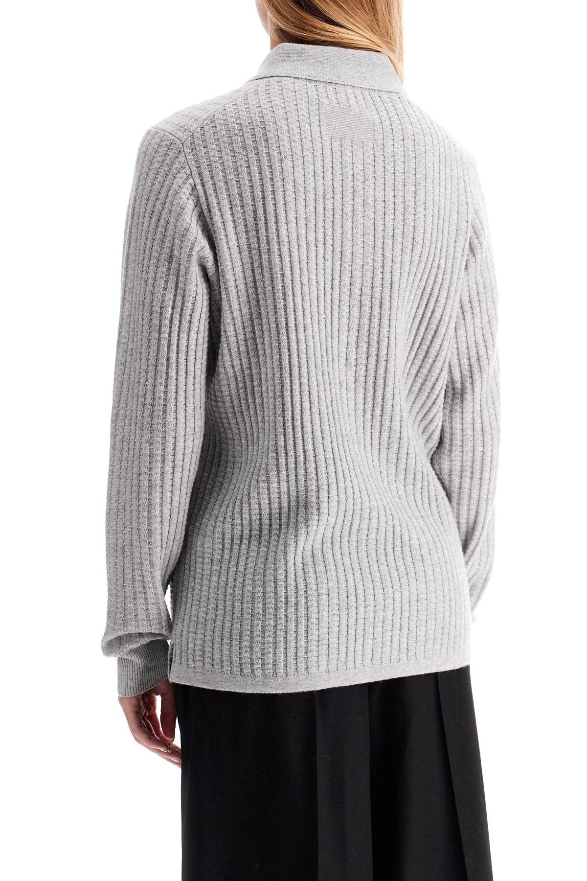 GUEST IN RESIDENCE Cashmere Polo-Inspired Pullover - Relaxed Fit