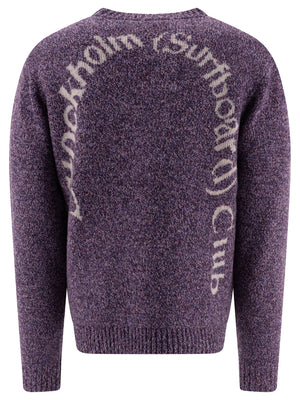 STOCKHOLM SURFBOARD CLUB Men's Regular Fit Mélange Sweater