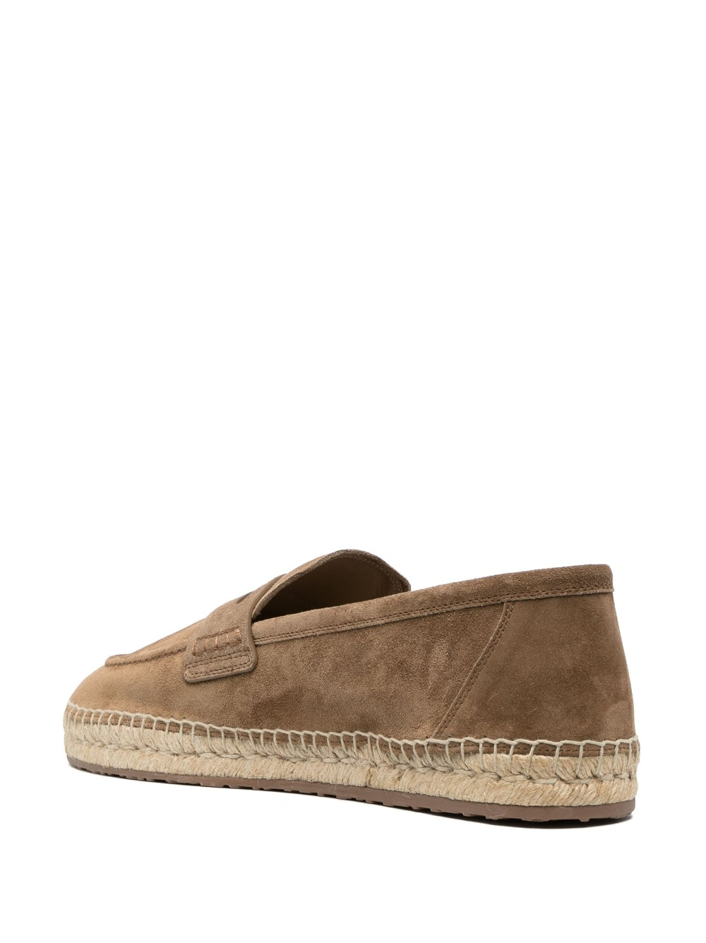 Sophisticated Brown Suede Espadrilles for Men