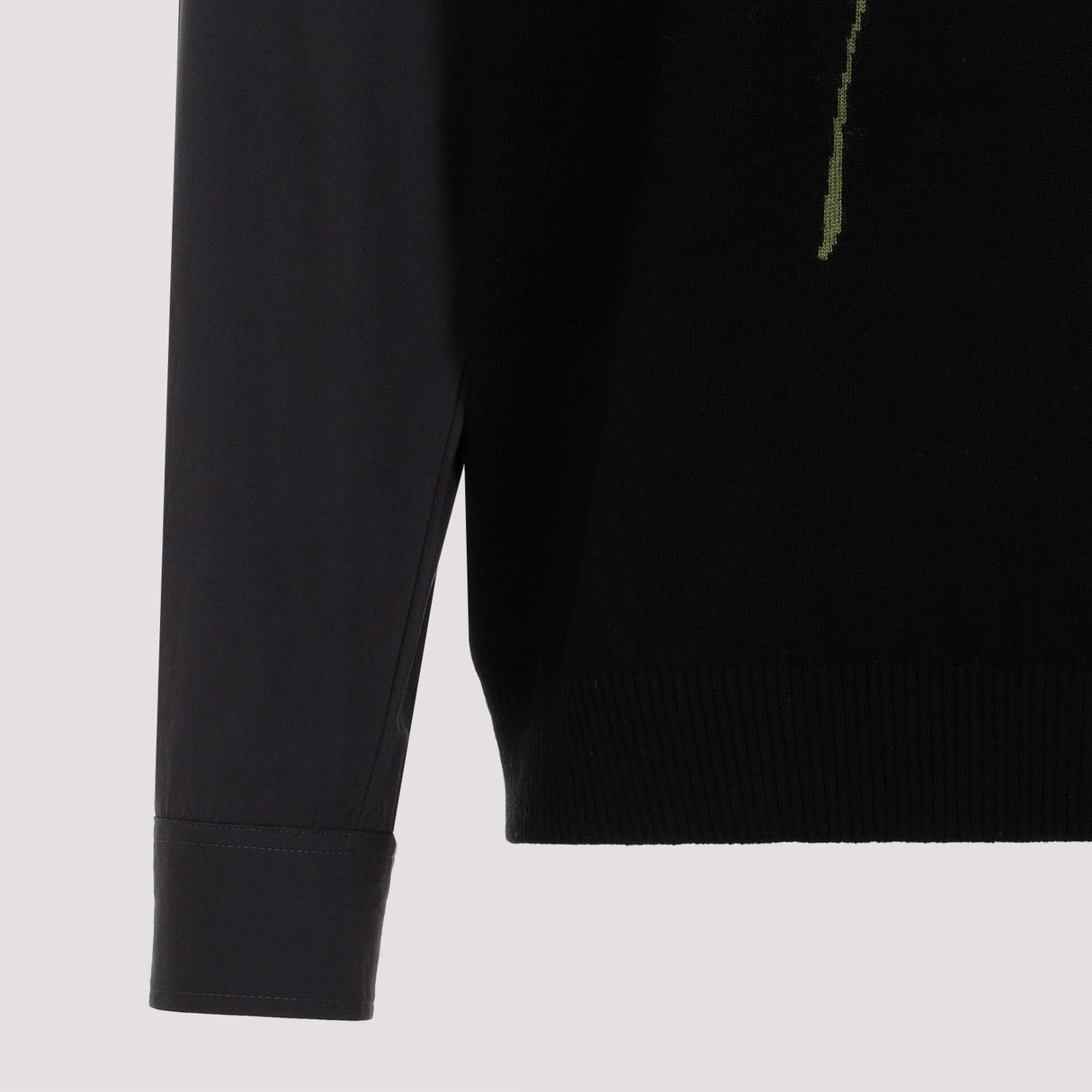 UNDERCOVER Luxurious Black Wool Cashmere Pullover for Men - FW23