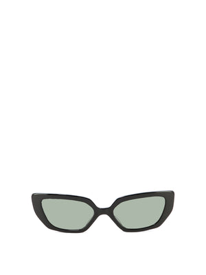 UNDERCOVER Classic Black Cat Eye Sunglasses for Men