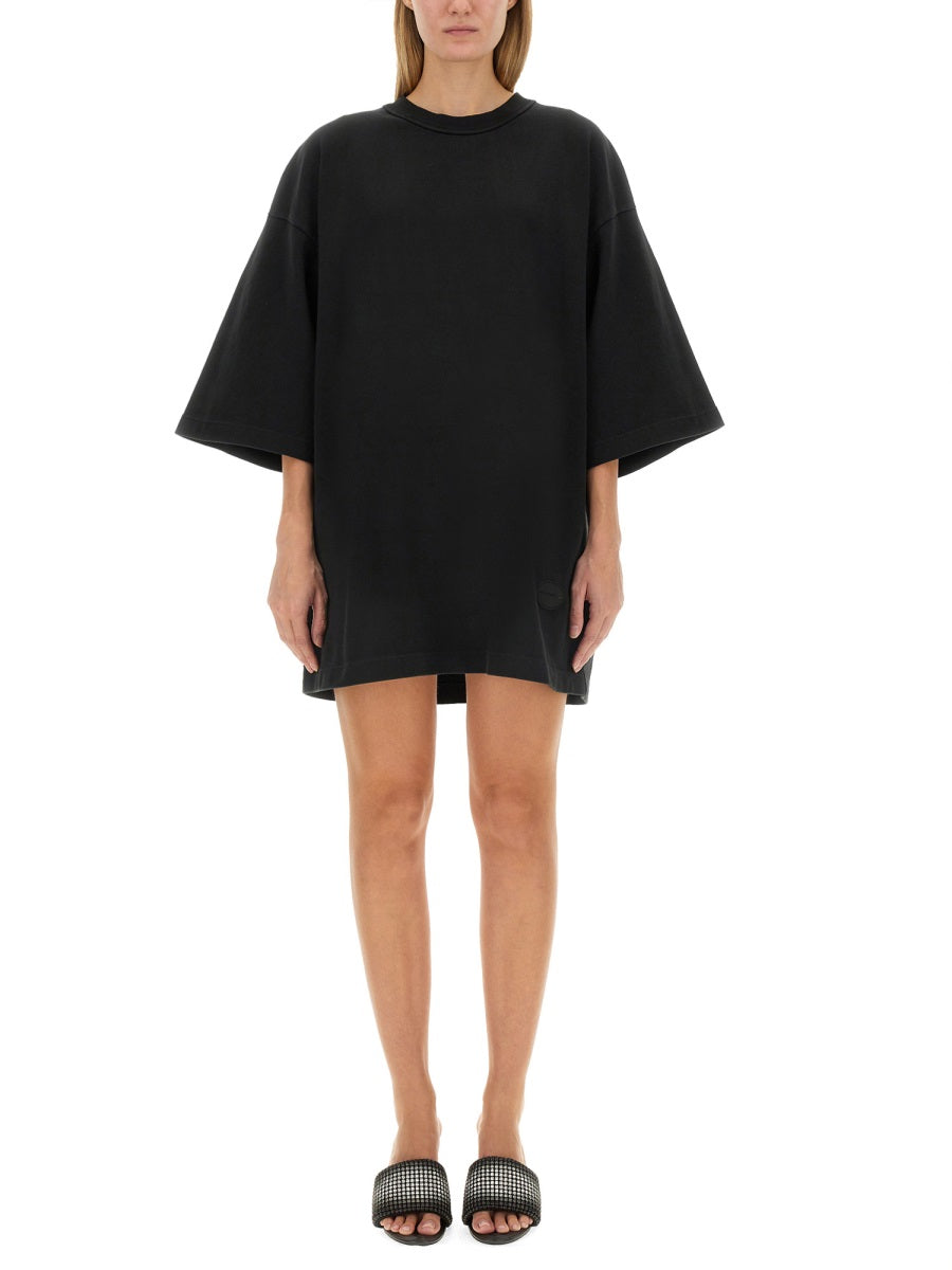 T BY ALEXANDER WANG Oversized Fit Cotton T-Shirt - Size S