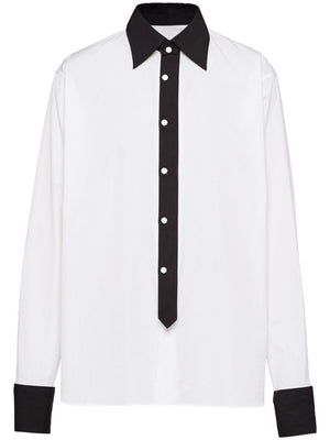 PRADA Classic Cotton Shirt for Men - SS24