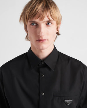 PRADA Classic Poplin Shirt for Men