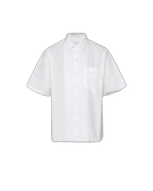 قميص القطن الأبيض الكلاسيكي للرجال - SS24