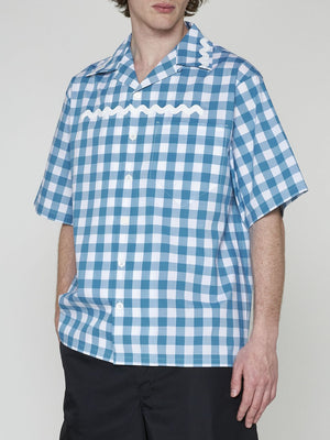 PRADA Classic Mini Vichy Check Shirt for Men