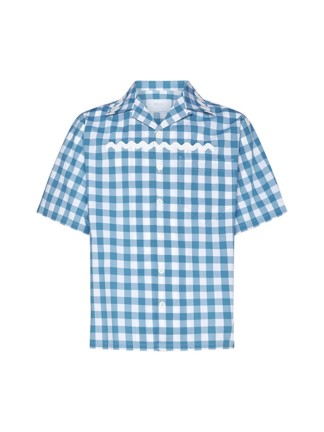 PRADA Classic Mini Vichy Check Shirt for Men