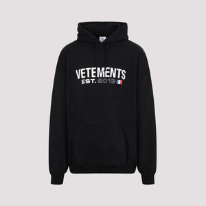 VETEMENTS New Release: 23FW Black Hoodie for Men