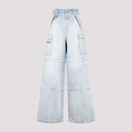 Blue Baggy Jeans for Women, FW23 Collection