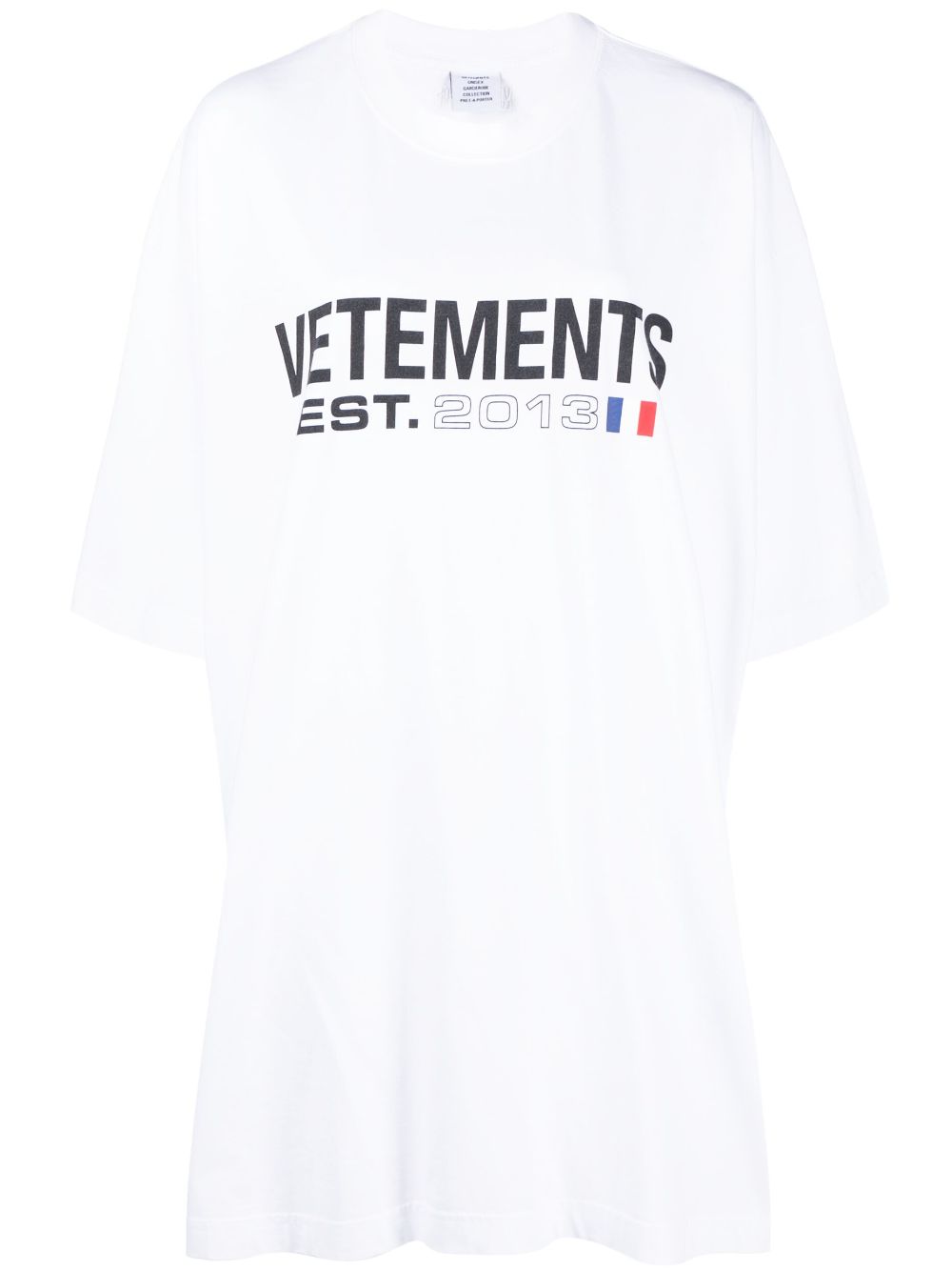 VETEMENTS White 23FW Women's Top