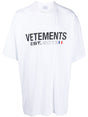 VETEMENTS Men's 23FW White T-Shirt