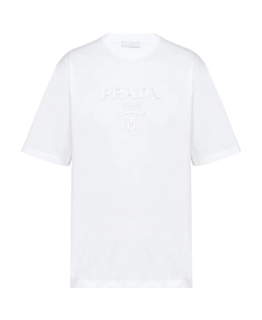 經典男士白色棉質T恤 - FW23系列