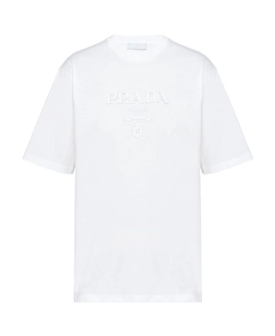 PRADA Men's FW23 Nero Cotton T-Shirt