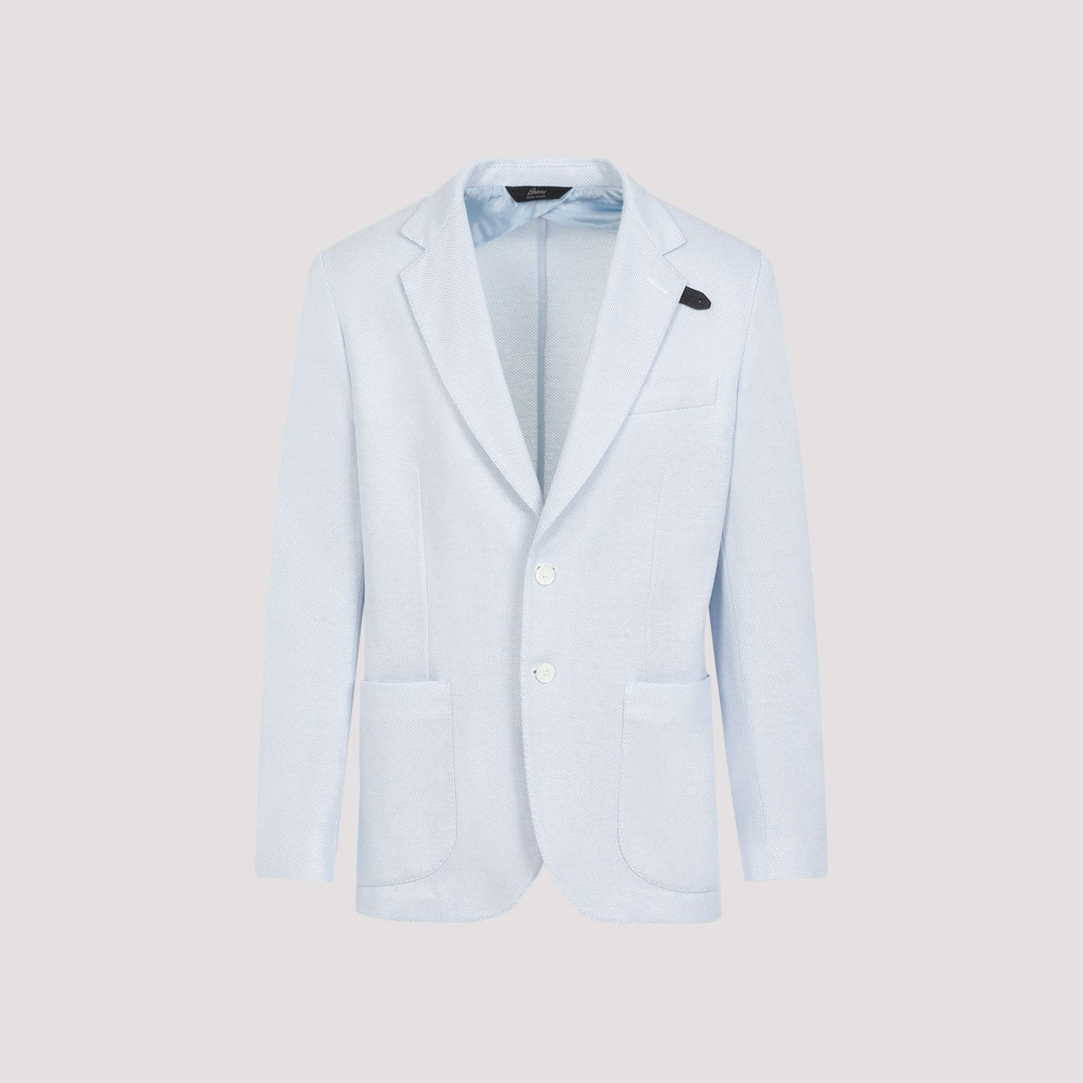 Blue Silk Blazer for Men - SS24 Collection