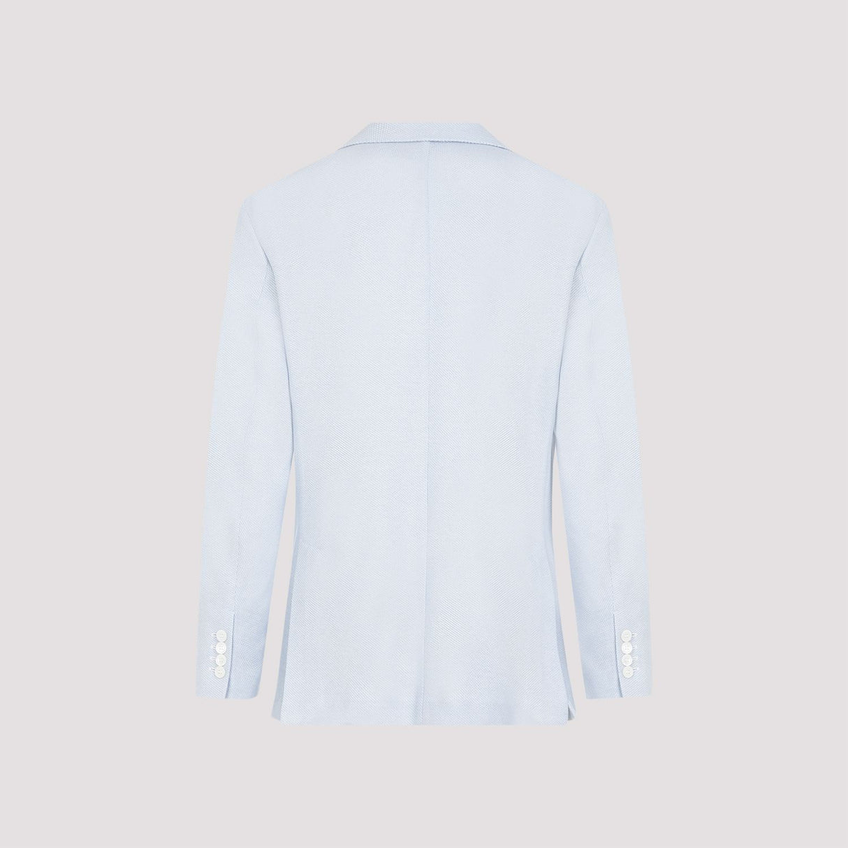 Blue Silk Blazer for Men - SS24 Collection