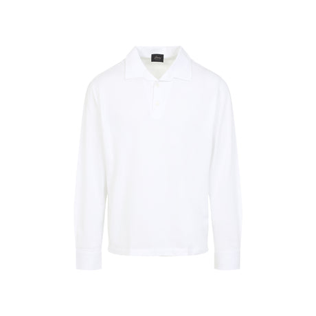 BRIONI Cotton Polo Shirt for Men - SS25 Collection