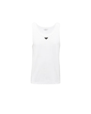 PRADA Cotton Mini Tank Top for Men