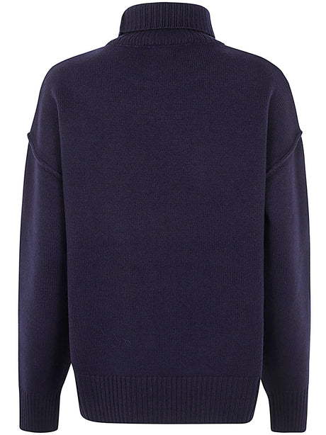 AMI PARIS Boxy Fit ADC Sweater for Women - FW24 Collection