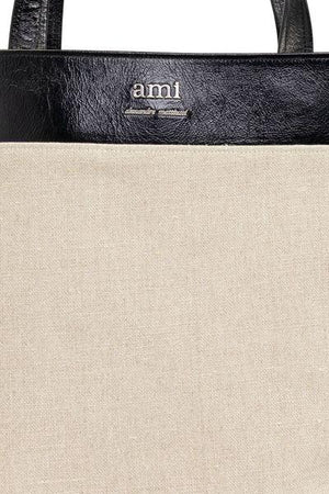 AMI PARIS East West Shopper Mini Handbag