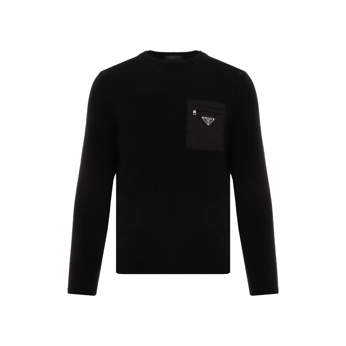 PRADA Classic Black Sweater for Men | 24FW Collection