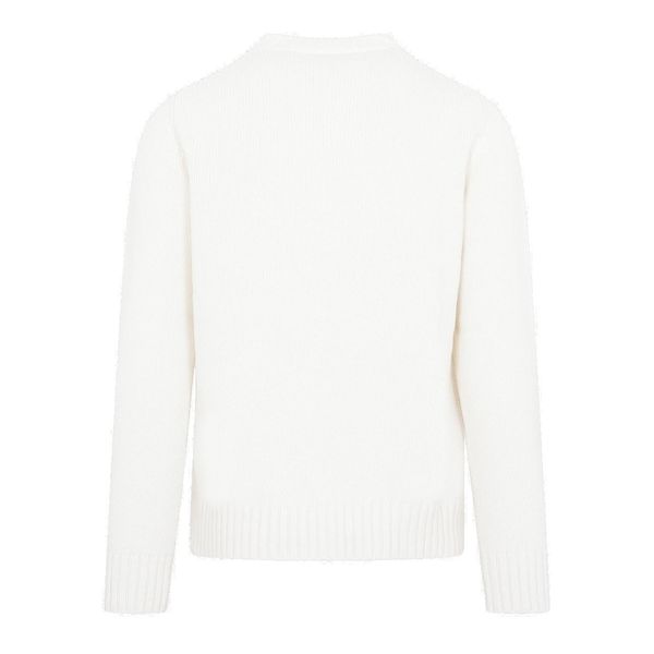 PRADA Luxurious Ribbed Wool Sweater for the Modern Day Fashionista