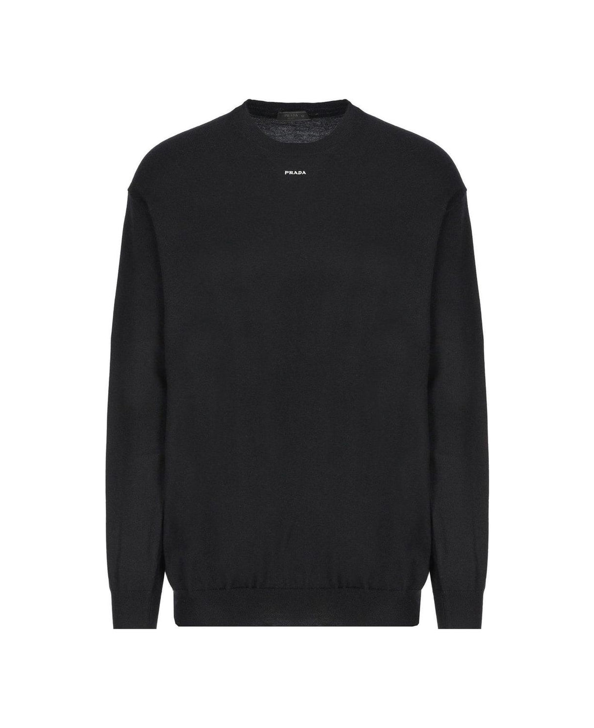 PRADA Luxurious Black Knitwear for Men from Italian Designer - SS24 Collection