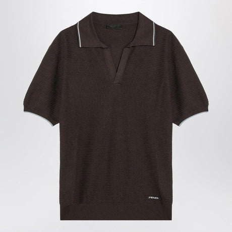 PRADA Short-Sleeved Polo Shirt for Men