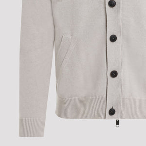 BRIONI Cashmere Zip Blouson for Men - Ideal for FW24