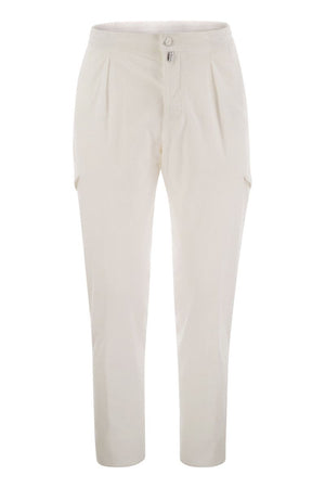 KITON Luxury Velvet Cargo Pants