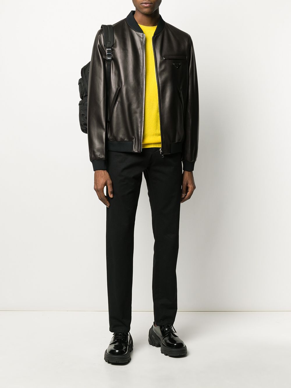 PRADA Men's Reversible Bomber Jacket