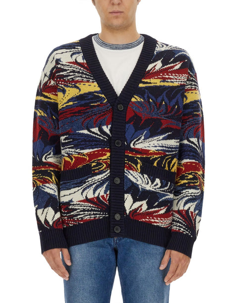 MISSONI Men's Wool Blend Cardigan - Size M