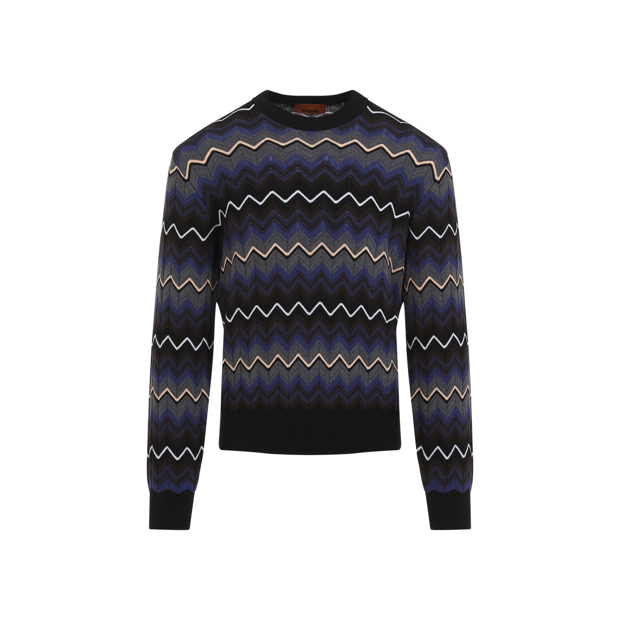 MISSONI Multicolored Wool-Blend Crewneck Sweater