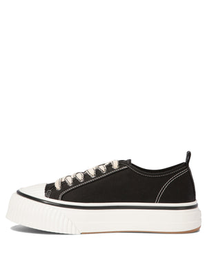 AMI PARIS 1980 Canvas Lace-Up Sneakers