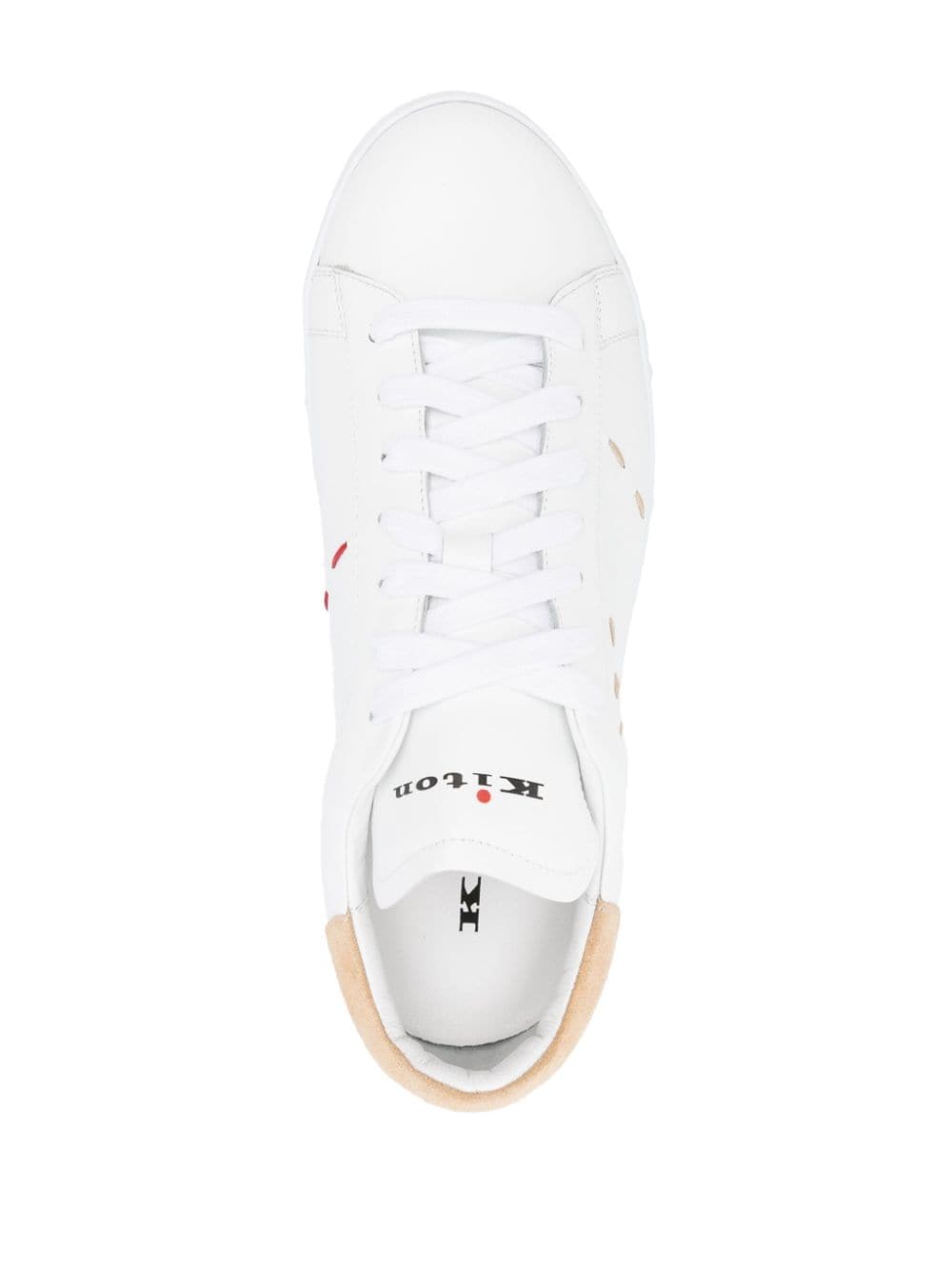 KITON 24SS Men's White Sneakers