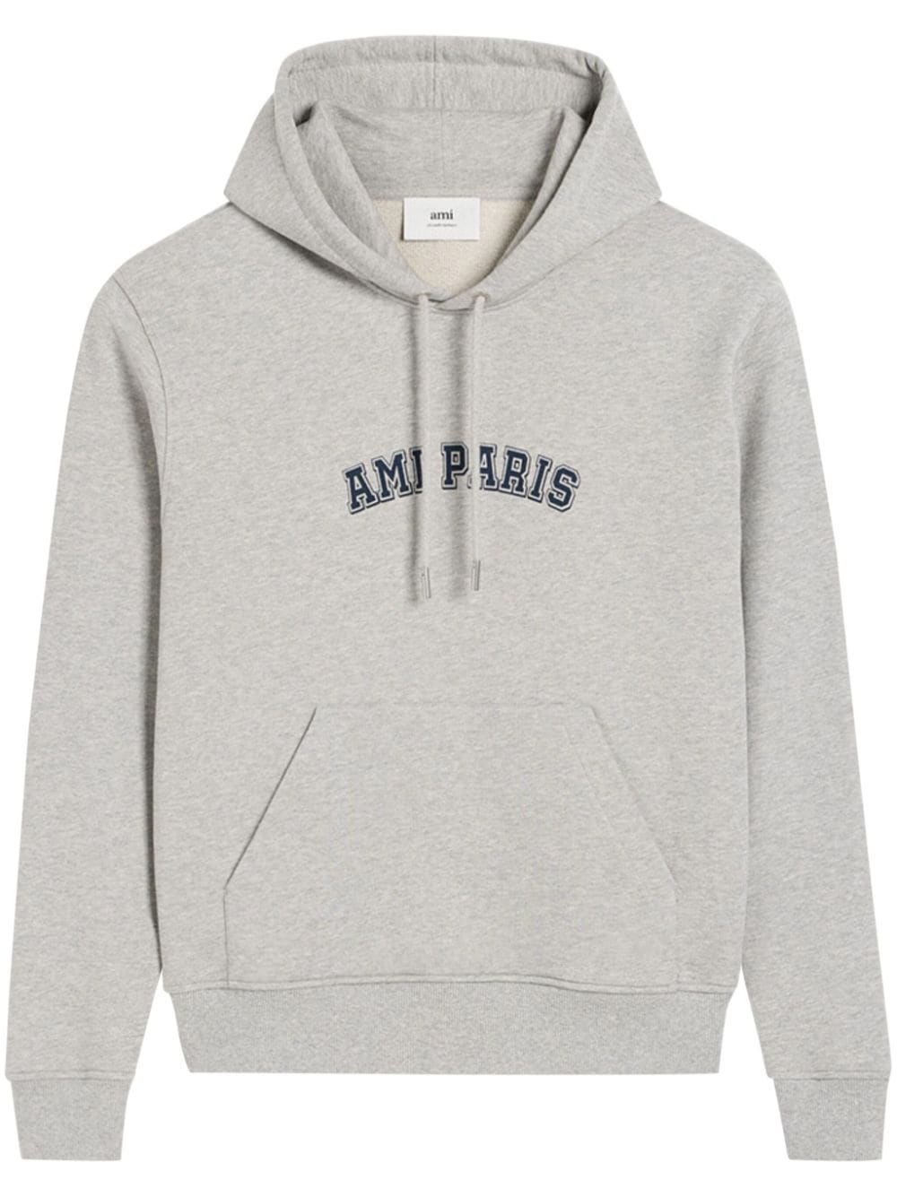 AMI PARIS Standard Fit Logo Cotton Hoodie