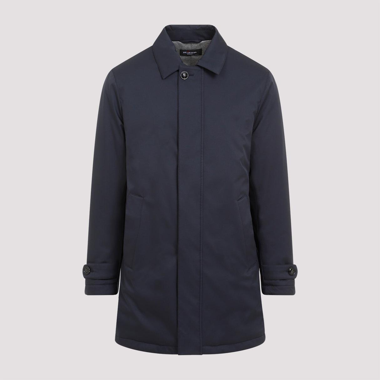 KITON Classic Blue Polyester Jacket