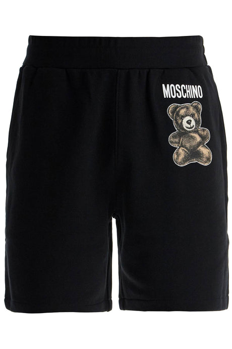 MOSCHINO COUTURE Sporty Teddy Bear Bermuda Shorts - Size 48