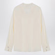 VINCE Elegant Ivory Silk Blouse