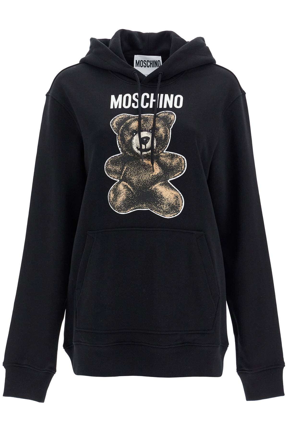 MOSCHINO COUTURE Mini Teddy Bear Hooded Sweatshirt - Women's Relaxed Fit