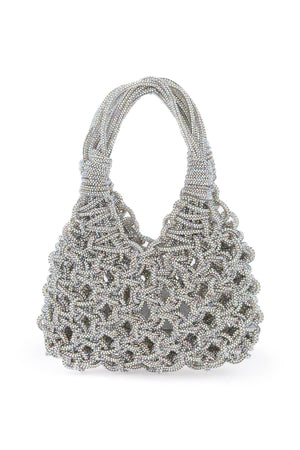 HIBOURAMA Elegant Mini Handbag with Micro Crystal Detail