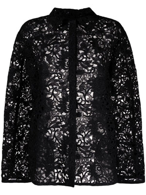 VALENTINO Stylish Black Jacket for Women - Spring/Summer 2024