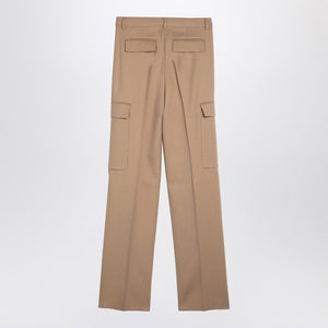 MAX MARA SPORTMAX Caramel High-Waisted Cargo Pants