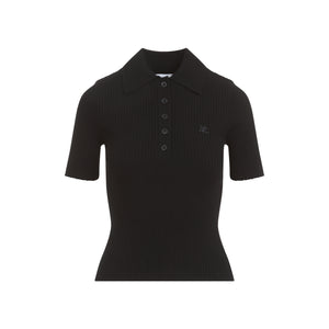 COURREGÈS Signature Polo for Women - SS25 Collection