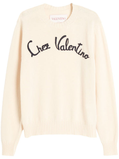 VALENTINO Men's Elegant Wool Sweater