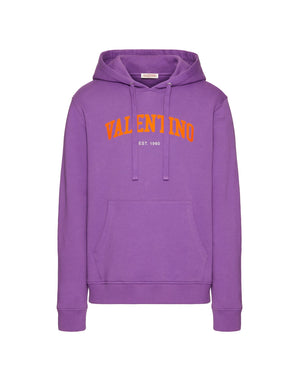 Men's SS23 Viola/Arancio Sweatshirt by VALENTINO