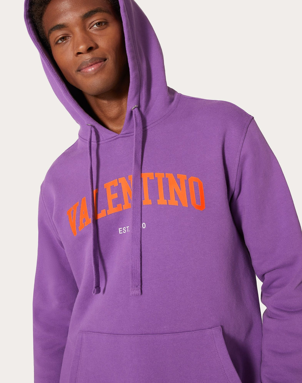 Men's SS23 Viola/Arancio Sweatshirt by VALENTINO