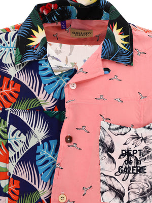 Men's Pink Short Sleeve Shirt for SS24: Gallery Dept 'Parker'